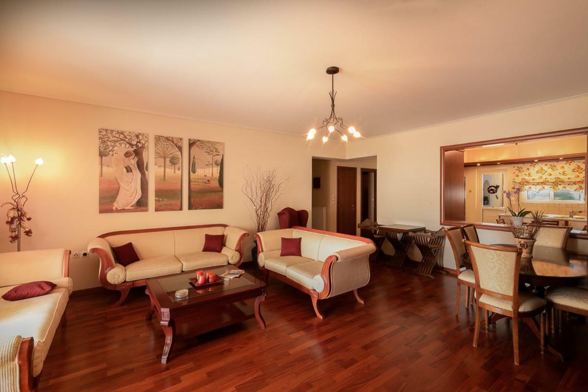Penthouse 5 Min From Airport And Sea Apartment Markopoulo Mesogaias Luaran gambar