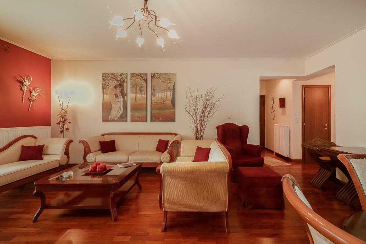 Penthouse 5 Min From Airport And Sea Apartment Markopoulo Mesogaias Luaran gambar