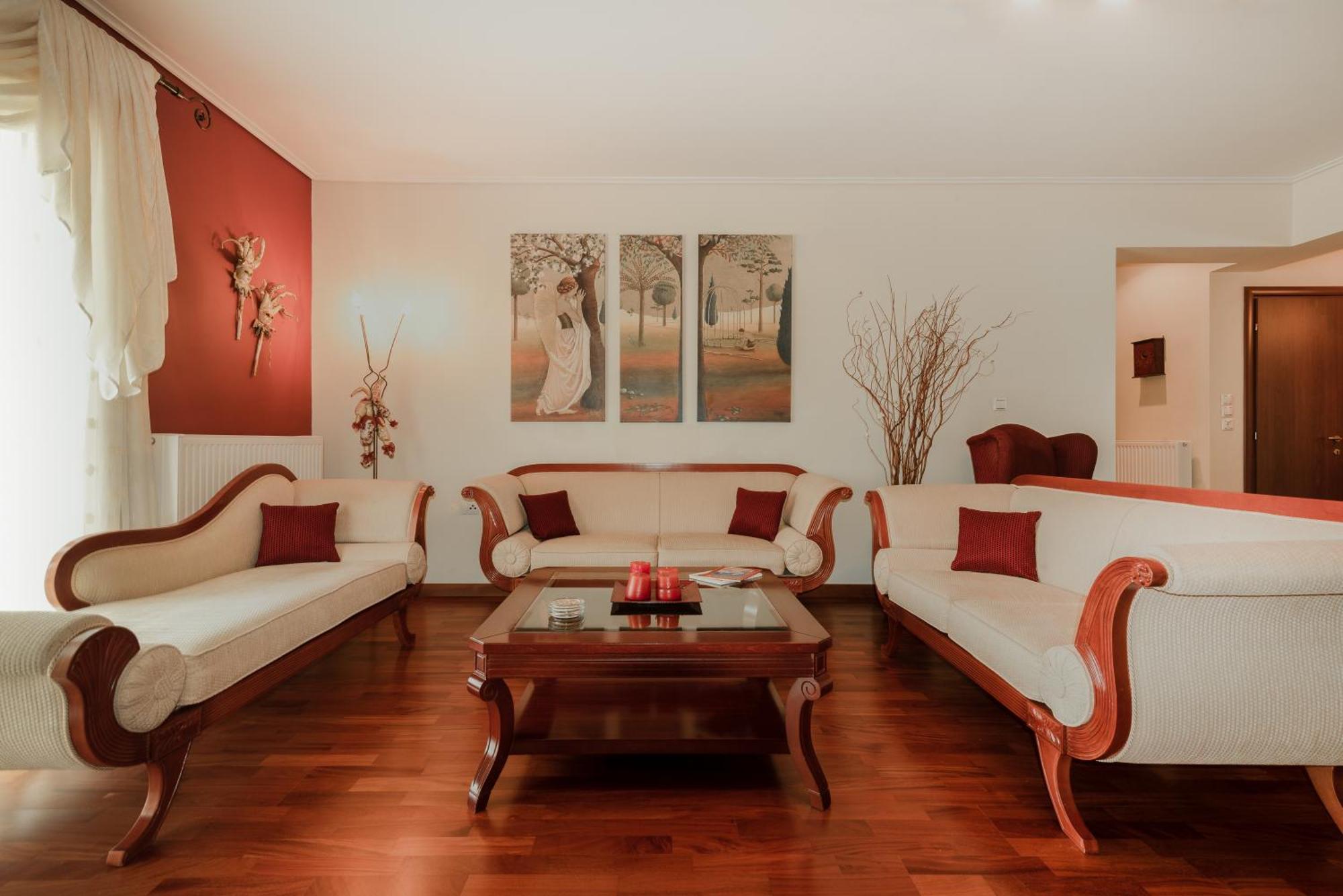 Penthouse 5 Min From Airport And Sea Apartment Markopoulo Mesogaias Luaran gambar